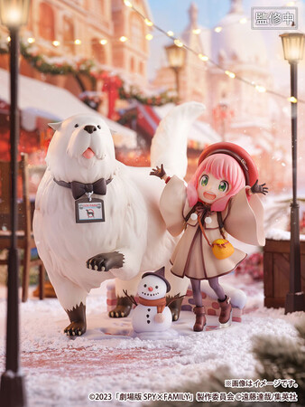 『劇場版 SPY×FAMILY CODE： White』より、アーニャとボンドが劇場版オリジナル衣装でフィギュア化。あみあみにて予約受付中。