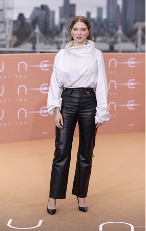 【ルイ・ヴィトン】レア・セドゥ、オースティン・バトラー、「デューン 砂の惑星 PART2」のロンドン・フォトコールでルイ・ヴィトンを着用