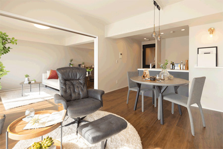 高齢の親と成人した子の二世帯同居をテーマにしたリノベーションマンションが完成（ニュースリリース）
