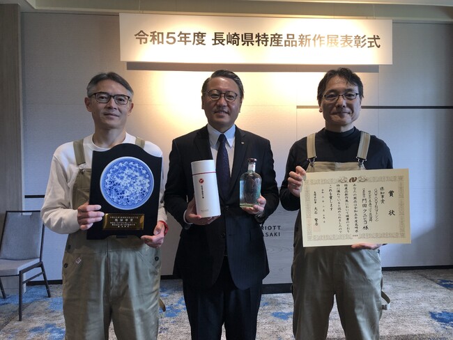 GOTOGINが「長崎県特産品新作展」で最優秀賞、県知事賞を受賞！