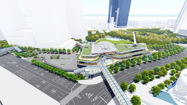 大阪駅（うめきたエリア）地上部開発　施設名称を「うめきたグリーンプレイス」に決定