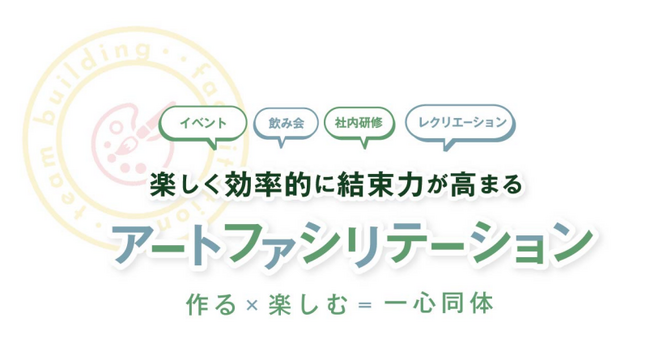 「アートファシリテーション」を活用してチームワーク強化。社内コミュニケーション不全を解決。