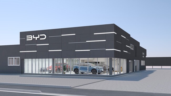 岐阜県初のBYD正規ディーラー店舗「BYD AUTO 岐阜」が2024年2月22日（木）オープン
