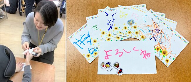 特別支援学校の児童へ“学び”と“ふれあい”の特別授業を実施