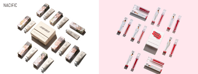 韓国ブランドNACIFICがブランドモデルのATEEZとの初コラボ製品を発売