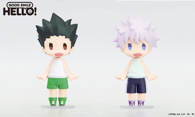 『HUNTER×HUNTER』より「ゴン=フリークス」、「キルア=ゾルディック」が「HELLO! GOOD SMILE」シリーズより登場！
