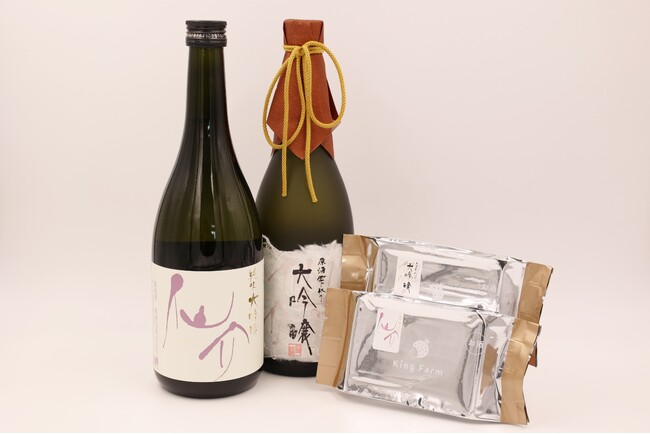 泉酒造×King Farm Cafeコラボレーション。お酒をじっくり浸した日本酒バウムクーヘンを限定販売