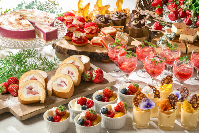 【オリエンタルホテル広島】ニューヨークカフェの人気ランチ「デザートブッフェ付きランチ」が3/5(火)よりメニューを一新