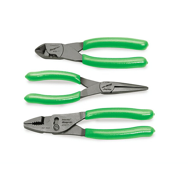 工具のトップブランド「スナップオン」、ニッパー・ロングノーズ・コンビネーションプライヤーセット「PL300CFG」、ファインピースが取り扱い開始