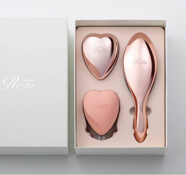 人気のヘアブラシを3点セットにした「ReFa HEART SELECTION 01（リファハートセレクション 01）」数量限定発売