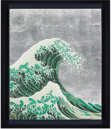 プラチナ箔で甦る北斎“浪裏” 最高峰『LA MER』が登場！