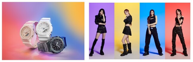 韓国のガールズグループ「ITZY」とコラボした“G-SHOCK”