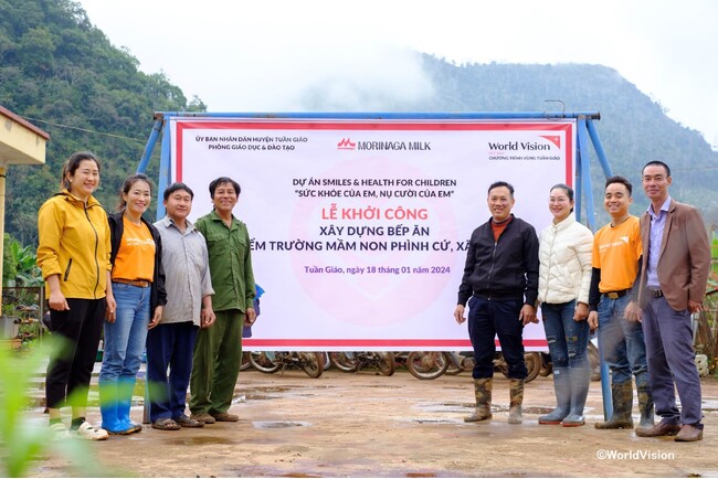 【森永乳業×ワールド・ビジョン・ジャパン】ベトナムの子どもたちの健康・栄養状態の改善に向けた取り組み「Smiles & Health for Children」