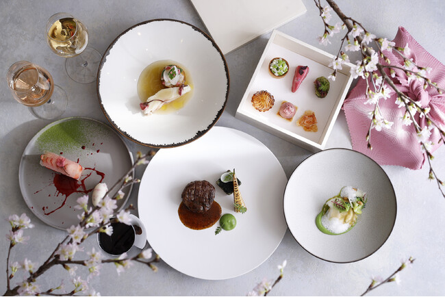 【ホテル雅叙園東京】桜にまつわる春限定メニューを館内4つのレストランでご提供