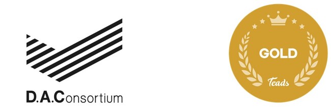 【DAC】DAC、「Teads Ad Manager認定代理店アワード」において初となる最高グレード「ゴールドパートナー」に認定