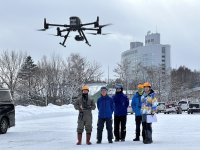 全国初ドローンによる夜間捜索支援サービス「NIGHT HAWKS」が富良野スキー場との提携による“FURANO NIGHT HAWKS”発足