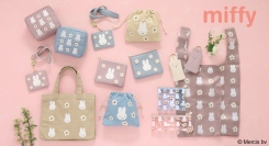 ミッフィーとおはなの組み合わせがキュート♪　バッグやポーチなどをBleu Bleuet（ブルーブルーエ）各店舗で２/27（火）新発売！　オンラインは予約受付中