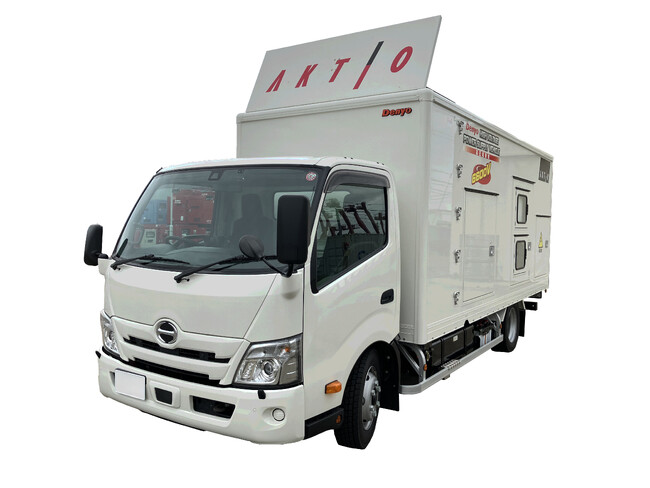 アクティオオリジナル「高圧電源車」レンタル開始