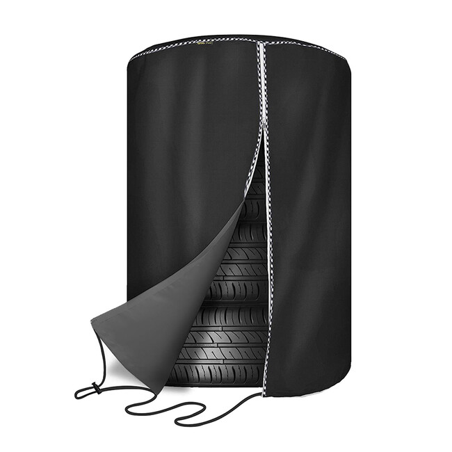 カー用品メーカーMAXWINからスノータイヤやサマータイヤを4本まとめて保管できる厚手タイヤカバー『K-TBAG02S/M/L』が新登場！