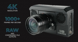 200万円台の 4K解像度 1,397fps ハイスピードカメラ『Chronos 4K12』、2024年4月に日本代理店テガラ株式会社で購入可能に