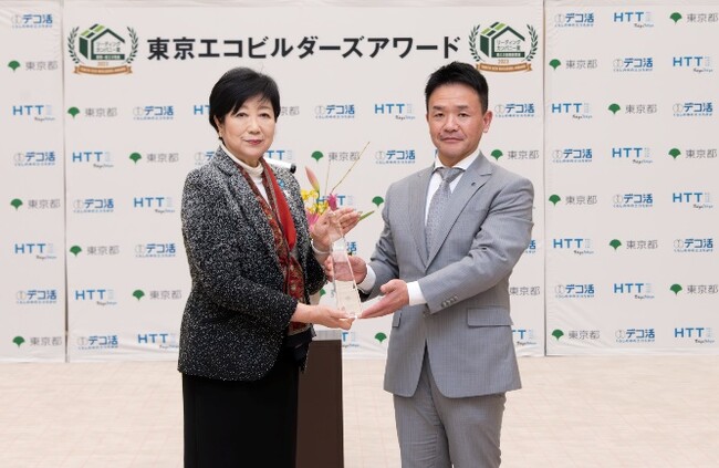東京都環境局主催「東京エコビルダーズアワード」の表彰式に出席　株式会社アイ工務店は、すべての表彰種別を含む全4部門での受賞！　国土交通大臣認定を取得した防耐火構造の外壁等が高評価