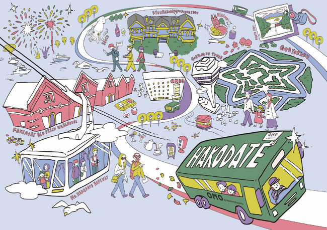 「OMO5函館（おも） by 星野リゾート」2024年7月6日開業　～コンセプトは「百二十％ハコダテ」～