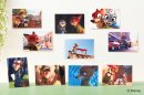 ズートピア キャンバス風ポストカード(使用イメージ) ズートピア キャンバス風ポストカード(使用イメージ)