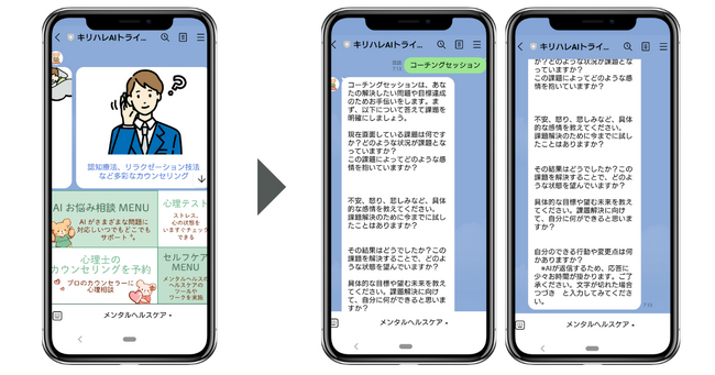 AI活用で企業のメンタルヘルス担当者をサポートする「KIRIHARE AI＆HR」からコーチングのカウンセリング機能をリリース