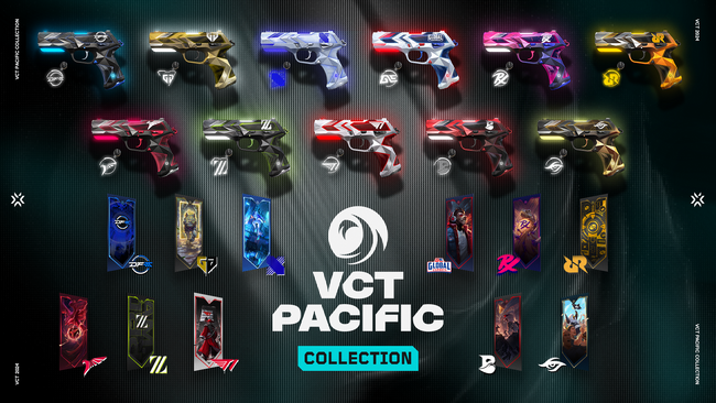 ライアットゲームズ、VALORANT Champions Tour（VCT）の公式チームカプセルが登場！