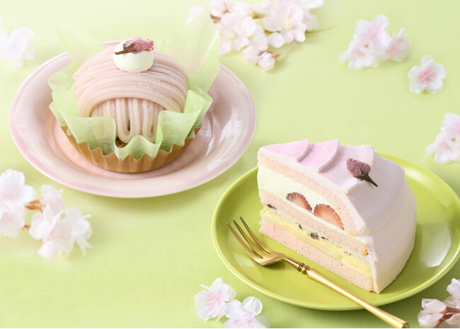 【銀座コージーコーナー】さくら香る和スイーツで、春を感じて心満たす。季節限定ケーキ2品、2月23日新発売