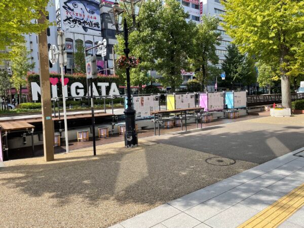 ＼投票募集中／あなたの投票で、新潟駅前の東大通に設置されたパークレットの名前が決まる！！投票期間は2/28（水）まで。