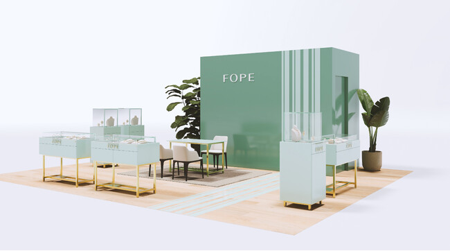 イタリア発ファインジュエリー 「FOPE（フォッペ）」阪急うめだ本店 5階 インターナショナルブティックス コトコトステージ51にてポップアップストアをオープン