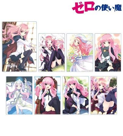 『ゼロの使い魔』のトレーディング表紙イラストアクリルカードなどの受注を開始！！アニメ・漫画のオリジナルグッズを販売する「AMNIBUS」にて