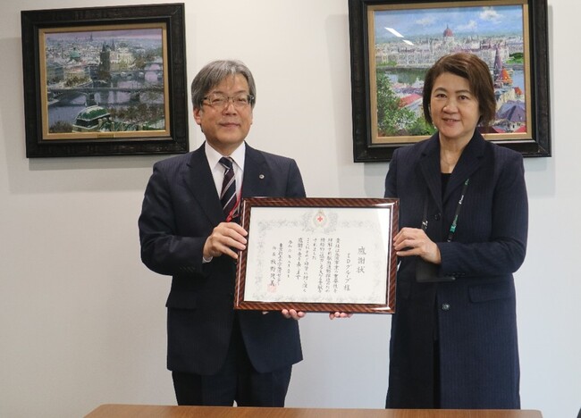 IDグループ、日本赤十字社より継続的な献血活動に対する感謝状を受領