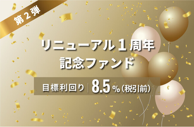 オルタナティブ投資プラットフォーム「オルタナバンク」、『リニューアル1周年記念ファンド第2弾ID673』を公開