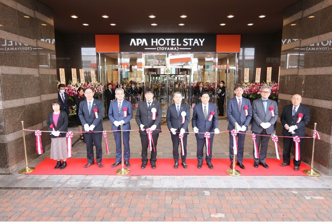 アパホテルの新ブランド　アパホテルステイ〈富山〉本日グランドオープン　オールインクルーシブと富山県内最大級のサウナ施設導入