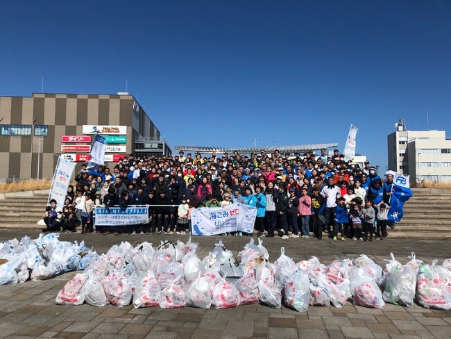 いわきサンシャインマラソン2024開催記念プレイベント「クリーンアップRUN」総勢280人が参加！
