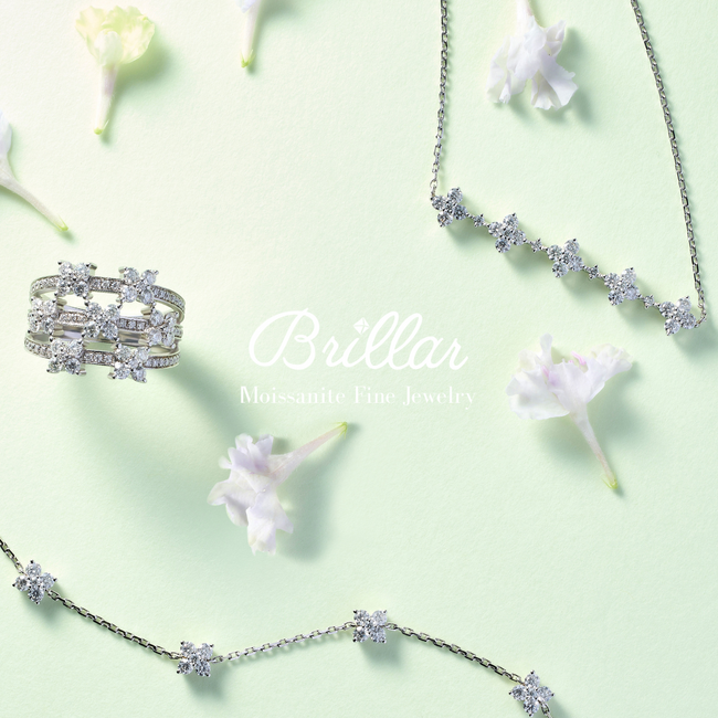 ホワイトデーギフトにおねだりしたいキラキラジュエリーが勢揃い！　モアサナイトジュエラーBrillar＜ブリジャール＞　ジェイアール名古屋タカシマヤに期間限定ショップをオープン