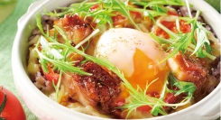 人気の和風ライスメニュー　エクセごはんの新作「山椒香る 照り焼きチキンの和風ドリア」　エクセルシオール カフェで３月７日より発売