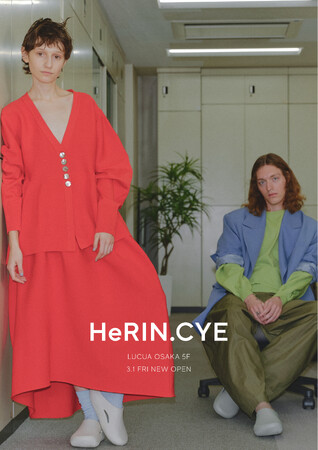 HeRIN.CYE（へリンドットサイ）2024年3月1日(金)待望の第二店舗目がルクア大阪にニューオープン