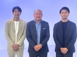 (左から)田中大貴アナ、秋田豊氏、丸岡智幸氏 (左から)田中大貴アナ、秋田豊氏、丸岡智幸氏