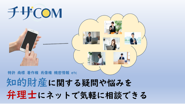 知的財産の新サービスなどに関するクラウドファンディングを開始