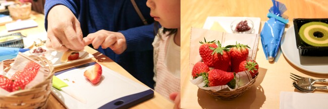 カフェで旬のいちごと京ばあむのパティシエ体験！？ 苺摘みと京ばあむスイーツ作り体験 2/23（金・祝）より期間限定、atelier京ばあむにて開始