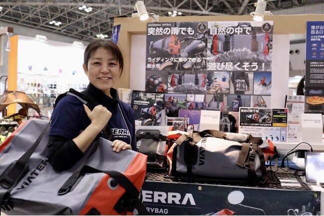合同会社maaDeft、『ViaTerra Drybag』超防水バッグを【第97回東京インターナショナル・ギフト・ショー春2024】で展示。バイヤーや専門家からの高評価を得る。