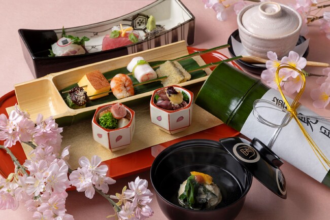 【リーガロイヤルホテル（大阪）】春爛漫！満開の桜のように、心華やぐ会席料理や松花堂弁当が登場 「お花見フェア」