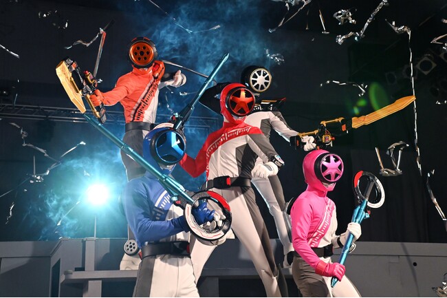 いよいよバクアゲな5人がシアターGロッソに登場！『爆上戦隊ブンブンジャーショー』開催 シリーズ第1弾「シアターGロッソに現る！！」は 2024年3月23日（土）スタート！