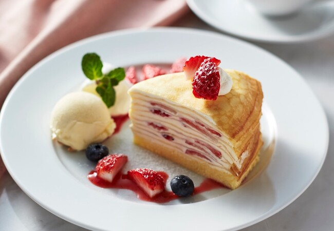 旬のいちごを贅沢に使用したスイーツが登場！