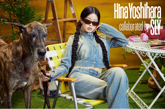 SLY（スライ）アーティスト Hina Yoshiharaとのコラボレーションアイテムを発売