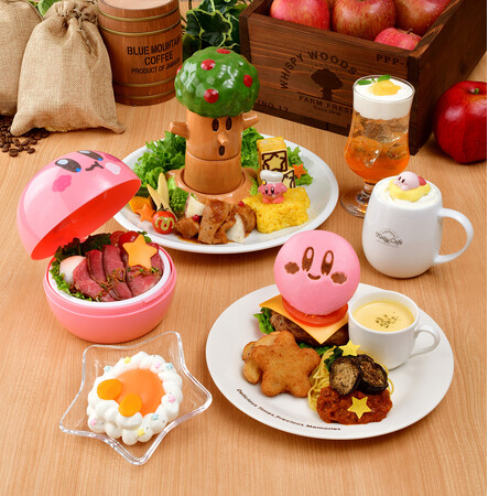 星のカービィの『Kirby Cafe (カービィカフェ)』にて新しいグランドメニューを2024年3月1日(金)より提供開始！