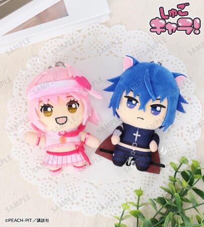 『しゅごキャラ！』のちょこんと！ ぬいぐるみマスコットセット アミュレットハート&ブラックリンクスの受注を開始！！アニメ・漫画のオリジナルグッズを販売する「AMNIBUS」にて